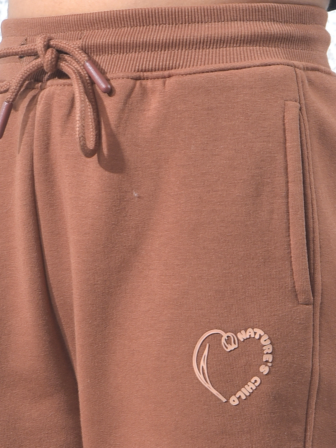 Oversized Brown Joggers