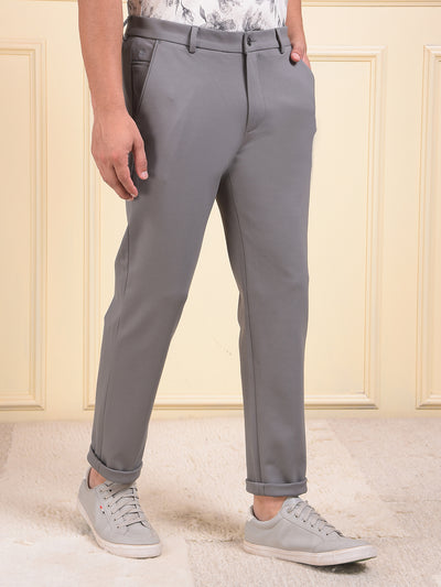Grey Modern Trousers