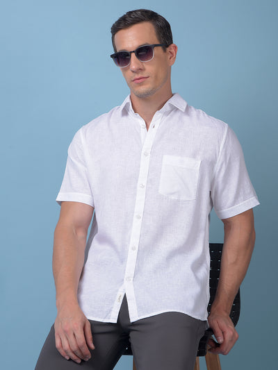 White Linen Shirt
