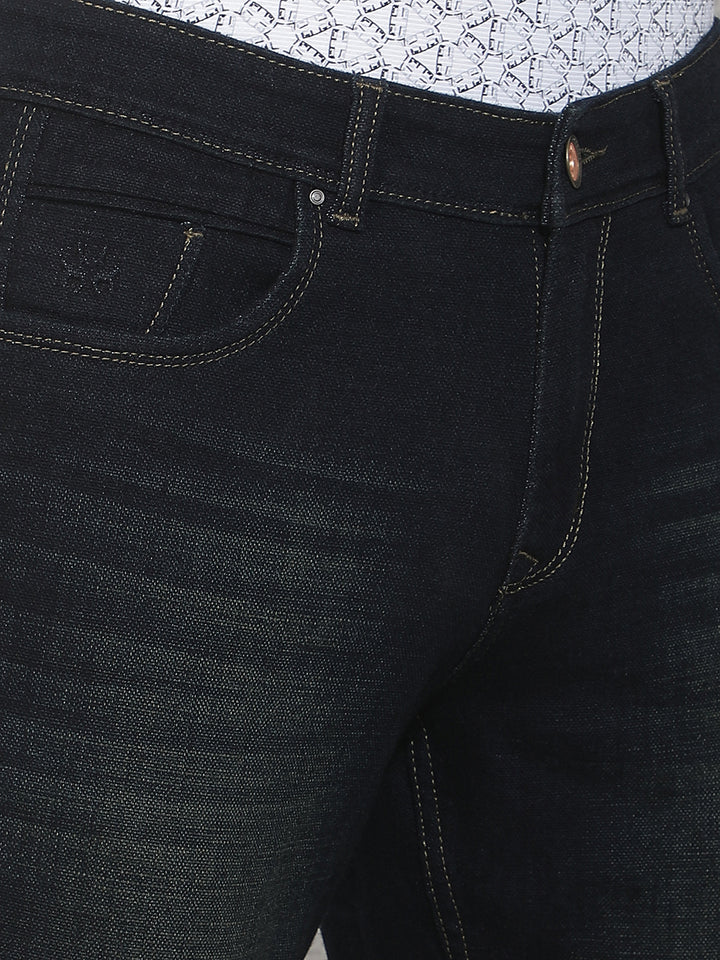 Classic Ink Blue Whisker Jeans