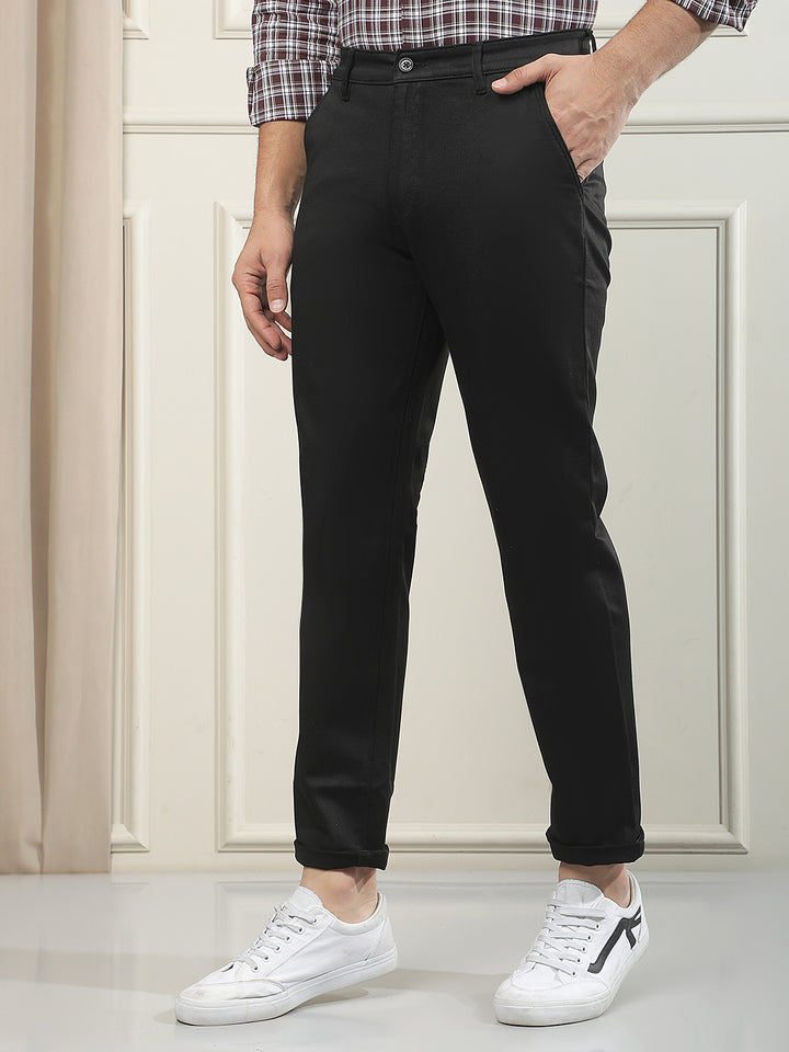 Smooth Black Trousers
