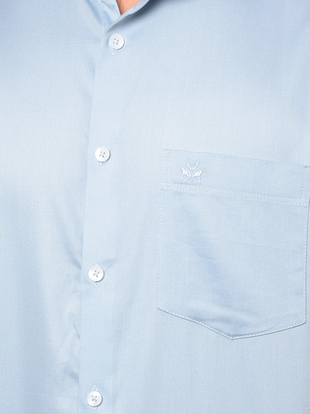 Edgy Blue Shirt