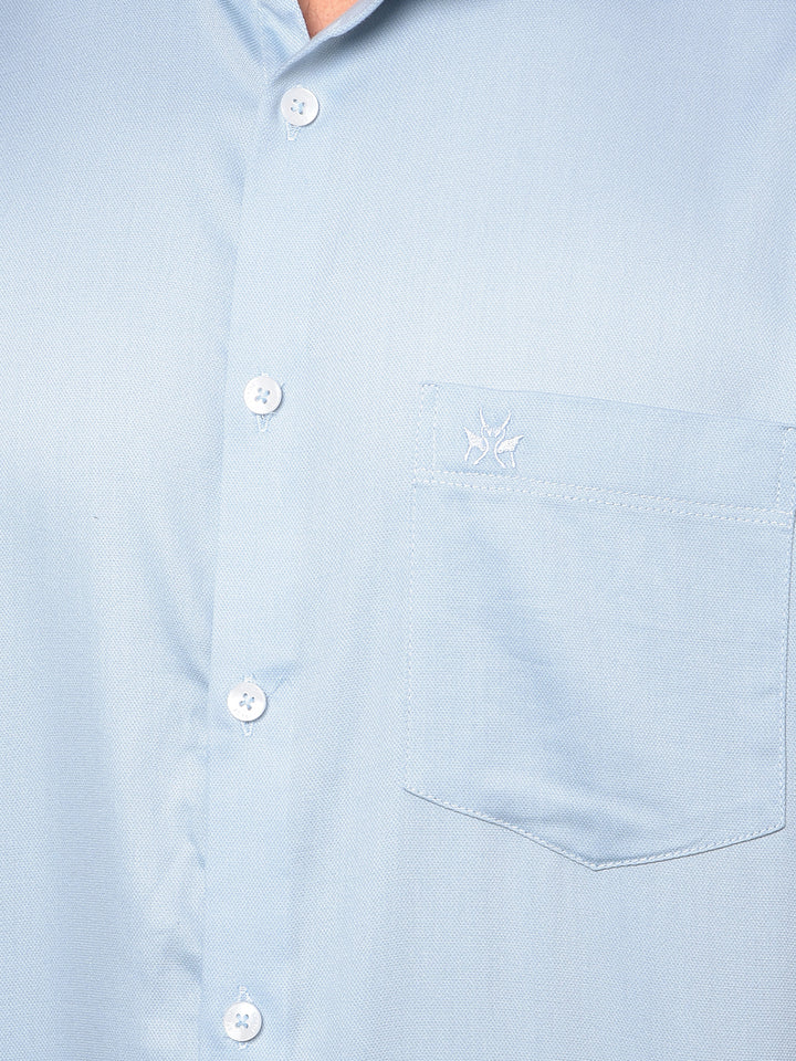 Edgy Blue Shirt