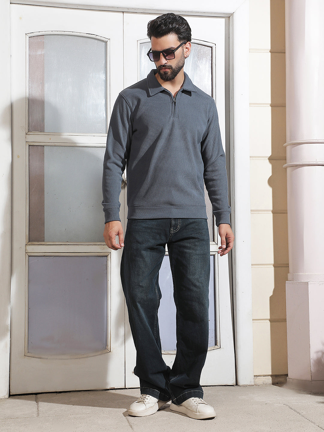 Modern Iron Grey Sweatshirt