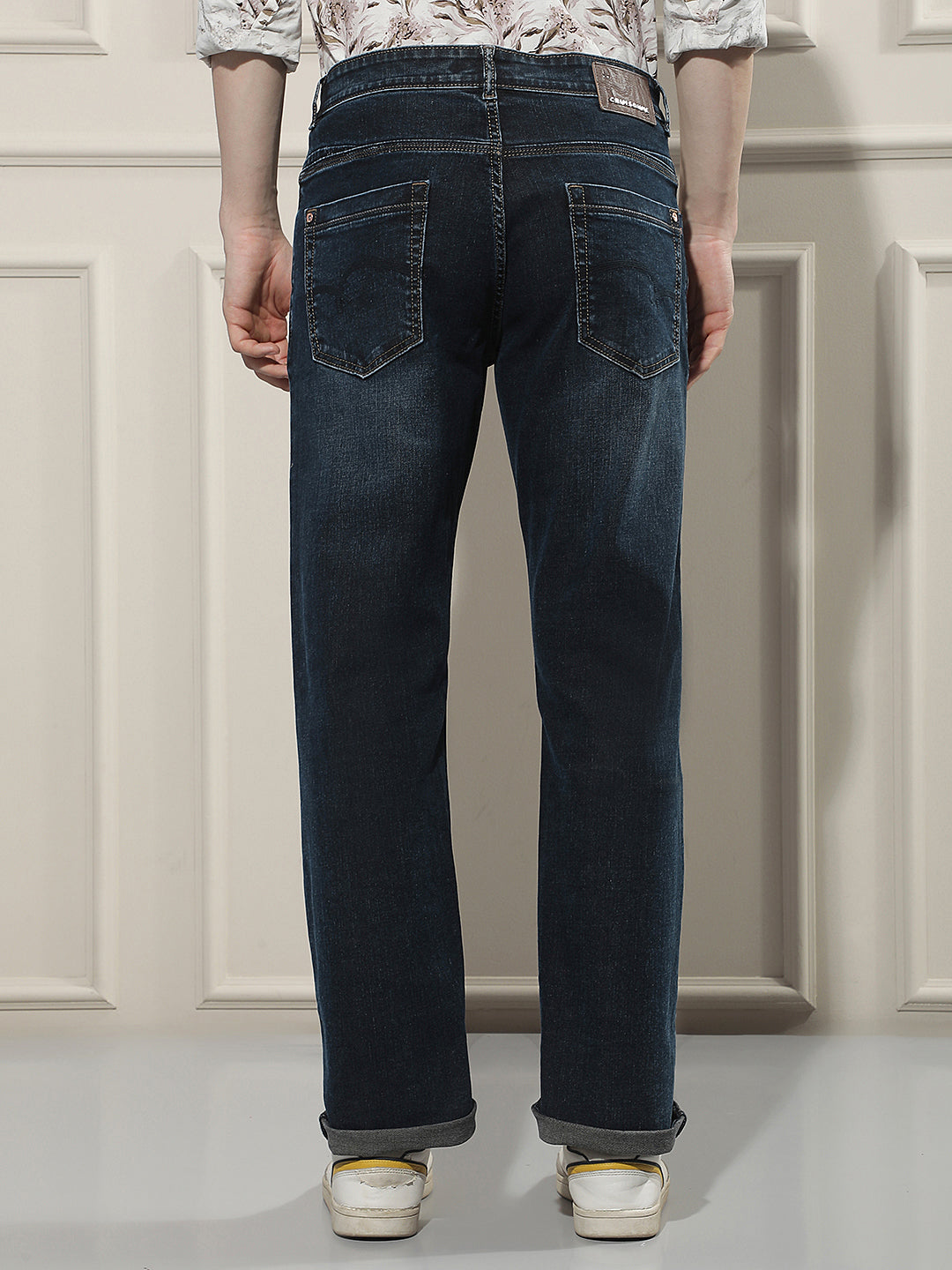 Classic Cobalt Blue Straight Jeans