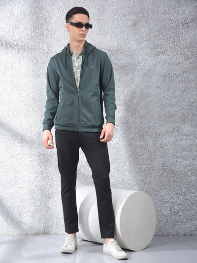 Green Reversible Sweatshirt