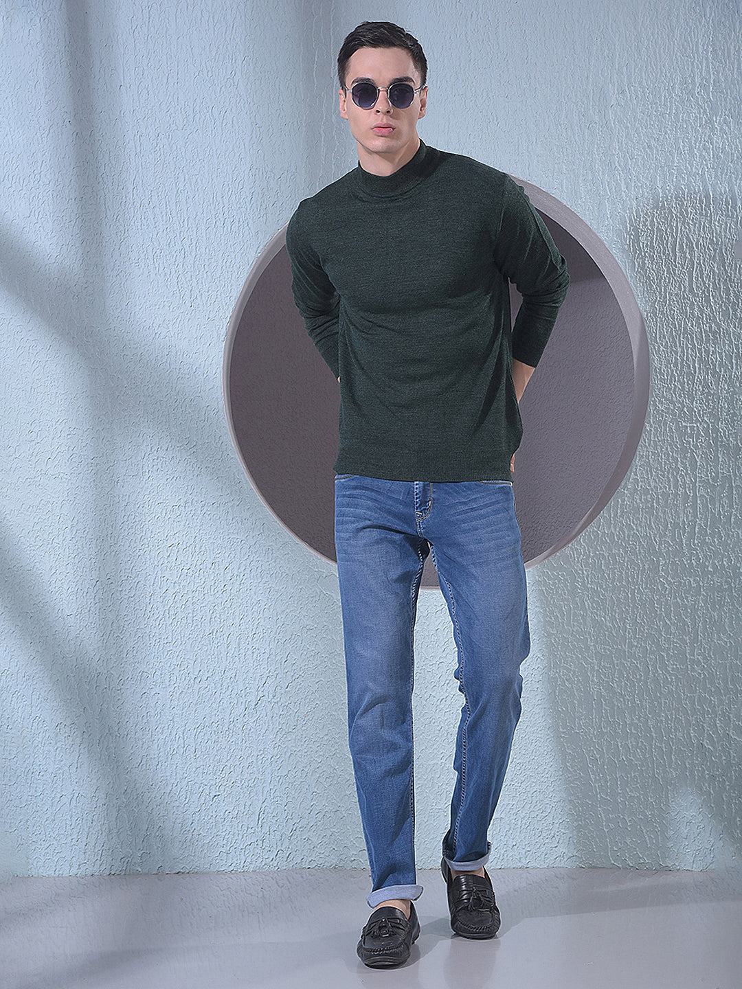 Classic Indigo Blue Jeans