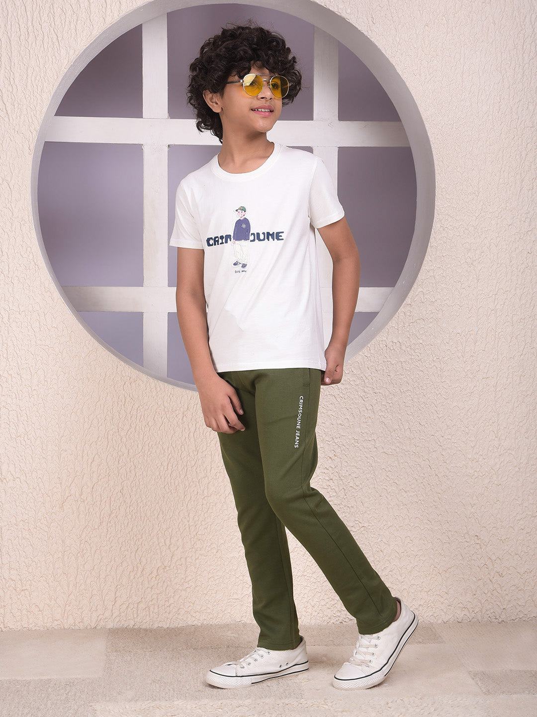 Pure Flow Olive Fit Trackpants