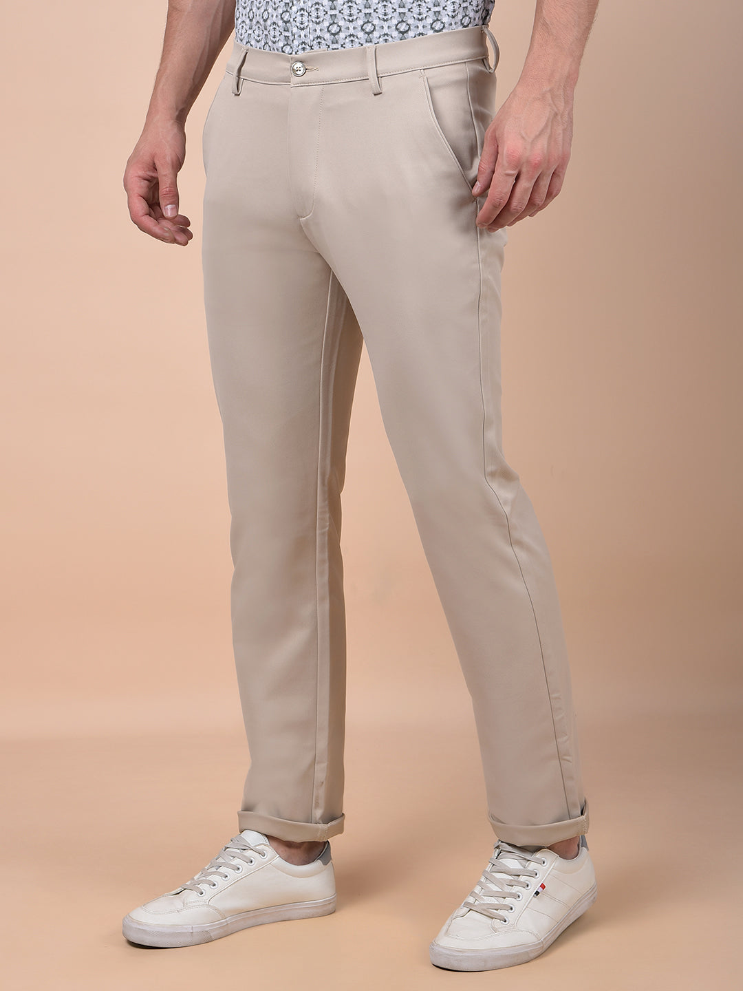 Chic Beige Trousers