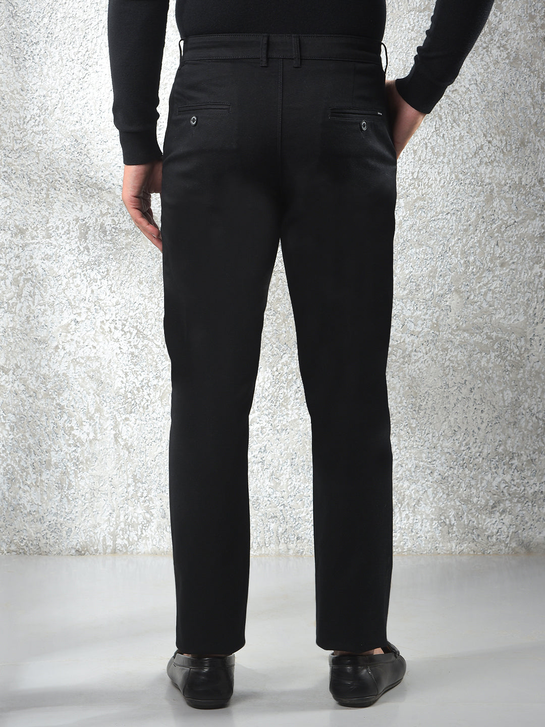 Strong Edge Black Trousers