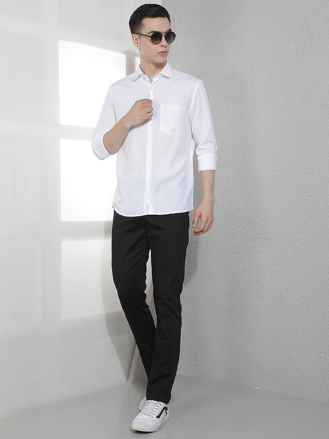 Smart White Modal Shirt