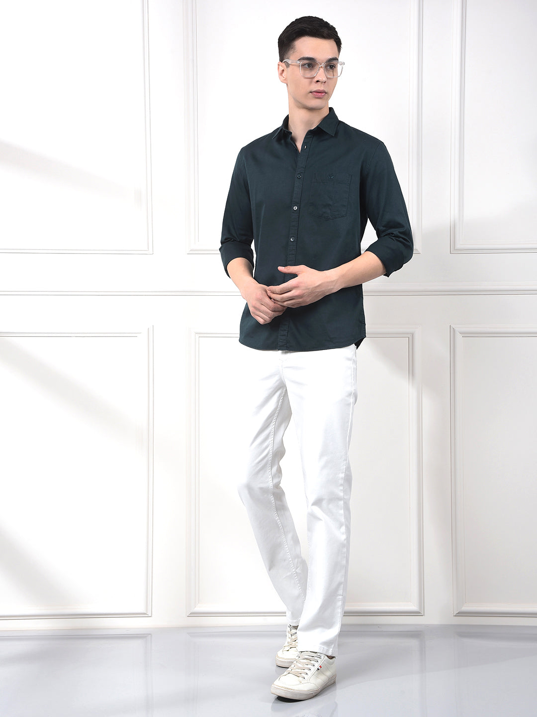 Mint Green Relaxed Fit Shirt