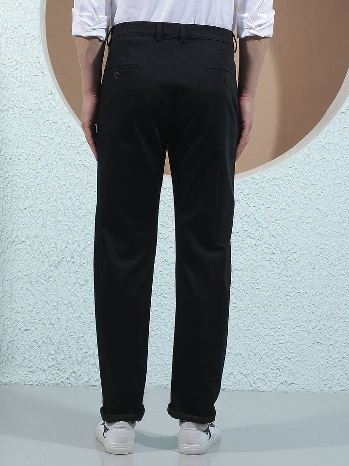 Deep Navy Navy Blue Trousers