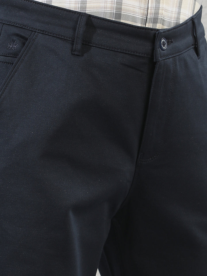 Navy Blue Chino Trousers