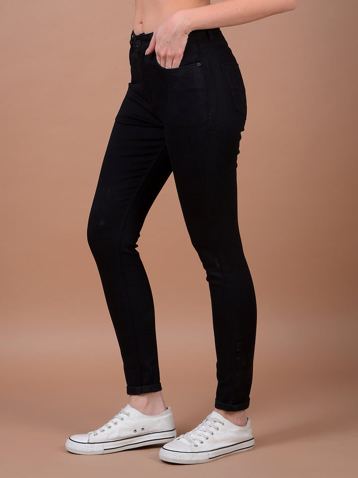 Sculpted Black Skinny Jeans