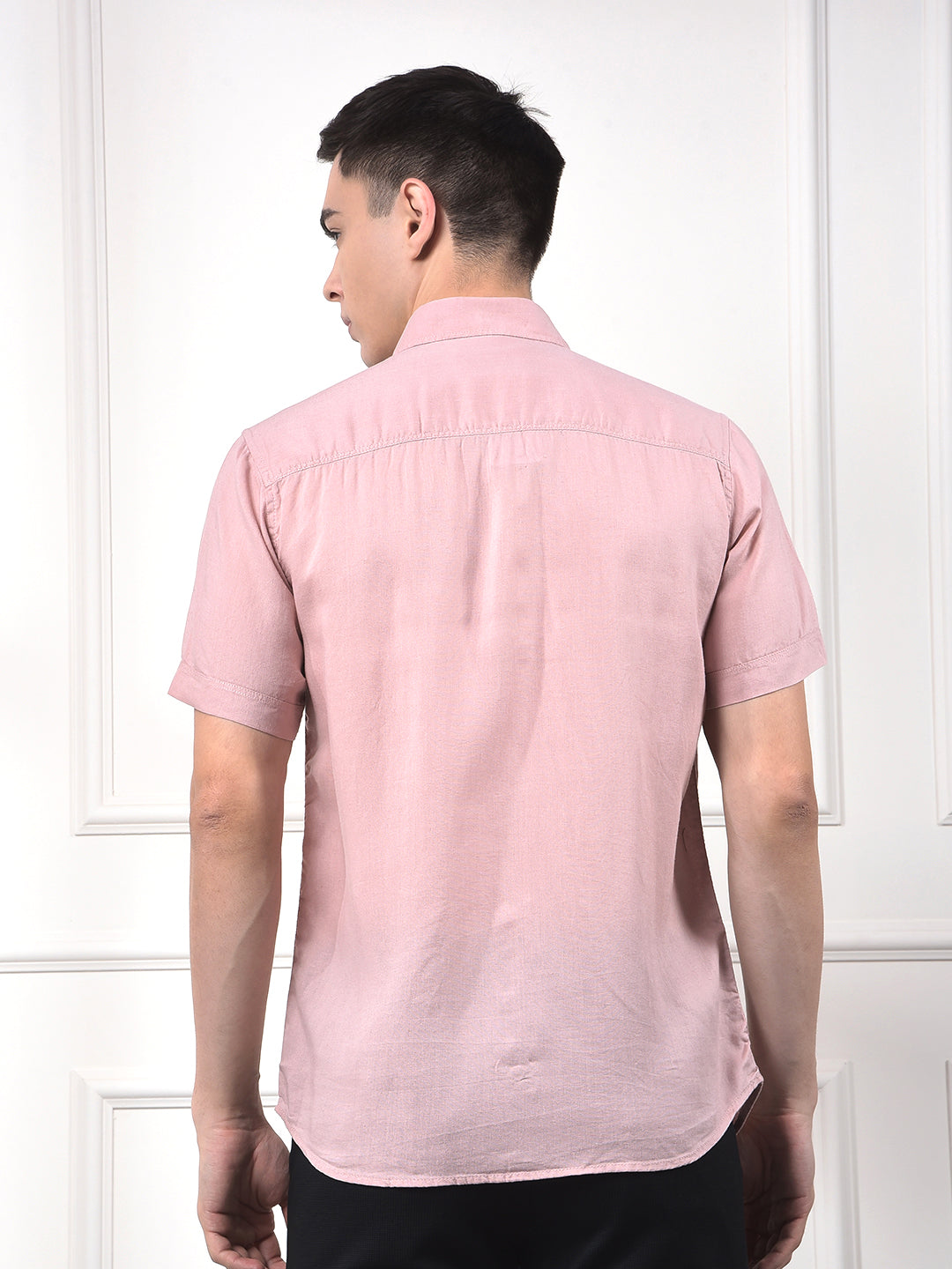 Warm Blossom Linen Summer Shirt