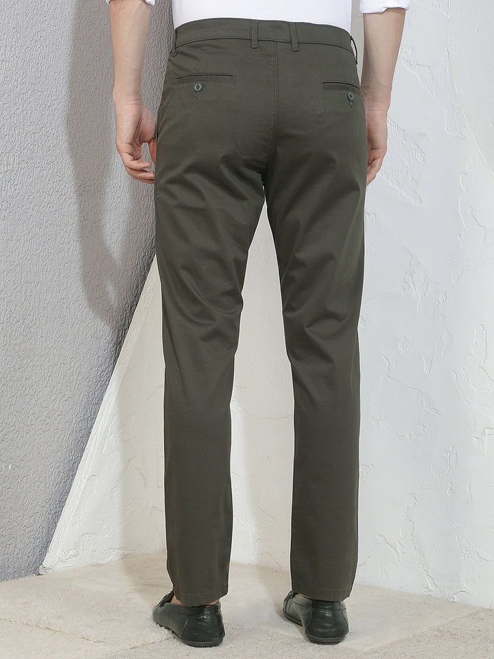 Moss Leaf Olive Trousers