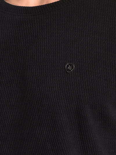 Muted Drift Knit Sweatshirt