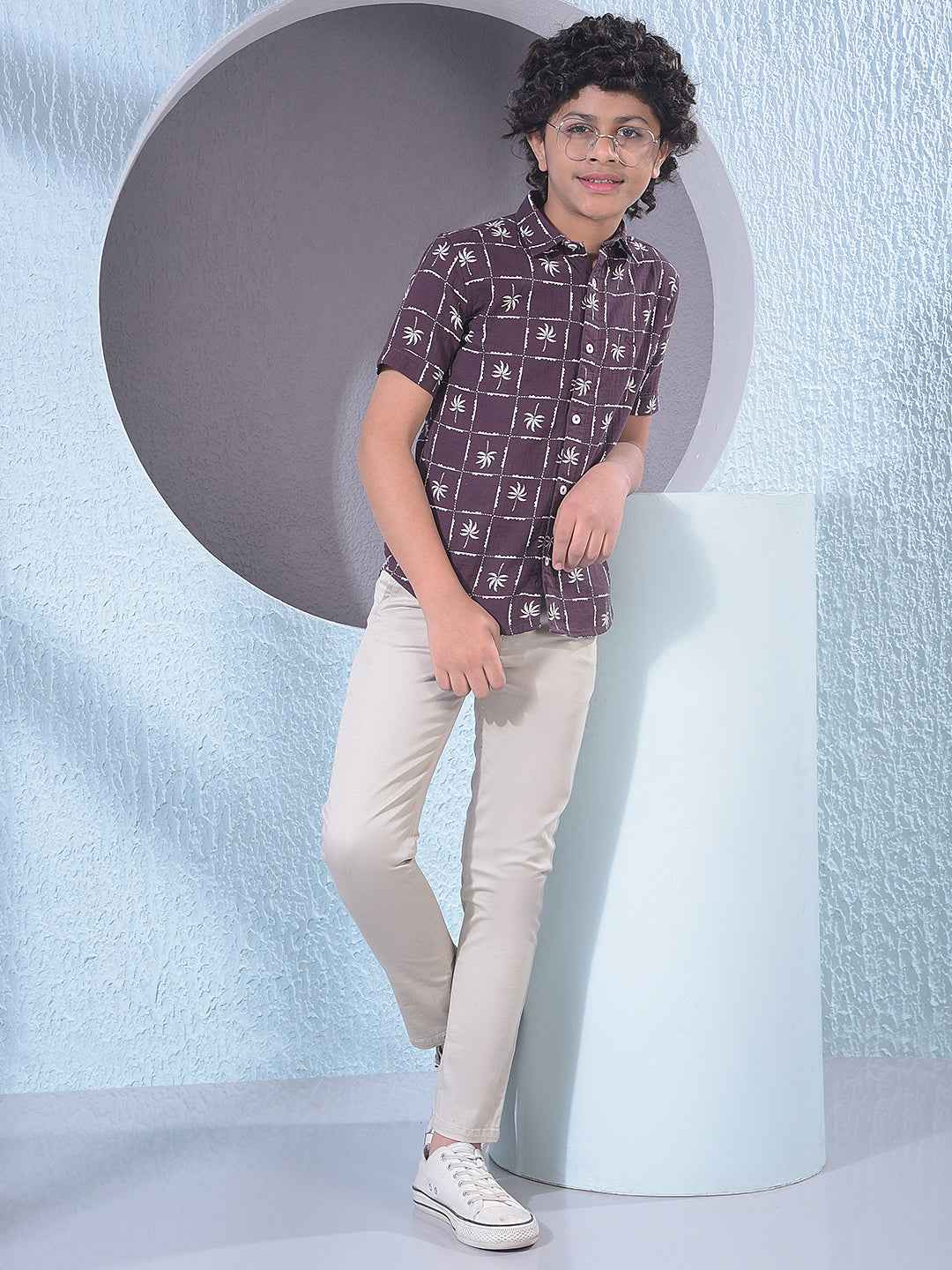 Sand Beige Contemporary Trousers