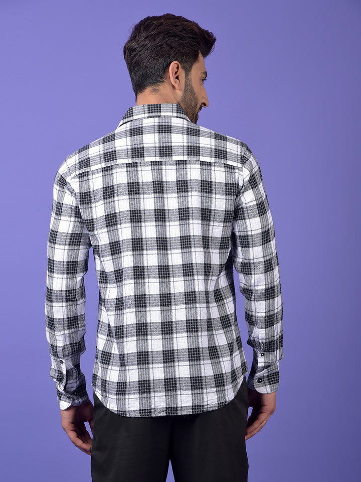 Black Checked Shirt