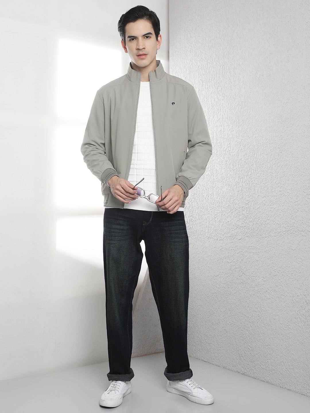 Minimalist Iron Grey Jacket