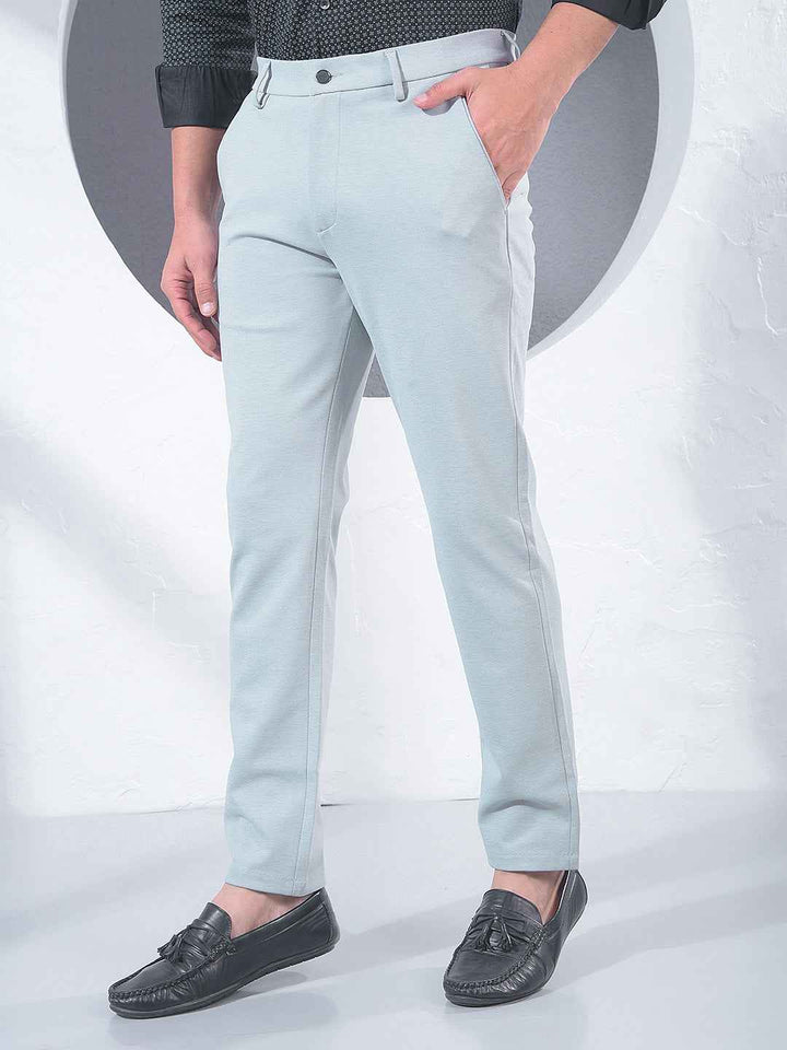 Grey Contemporary Trousers