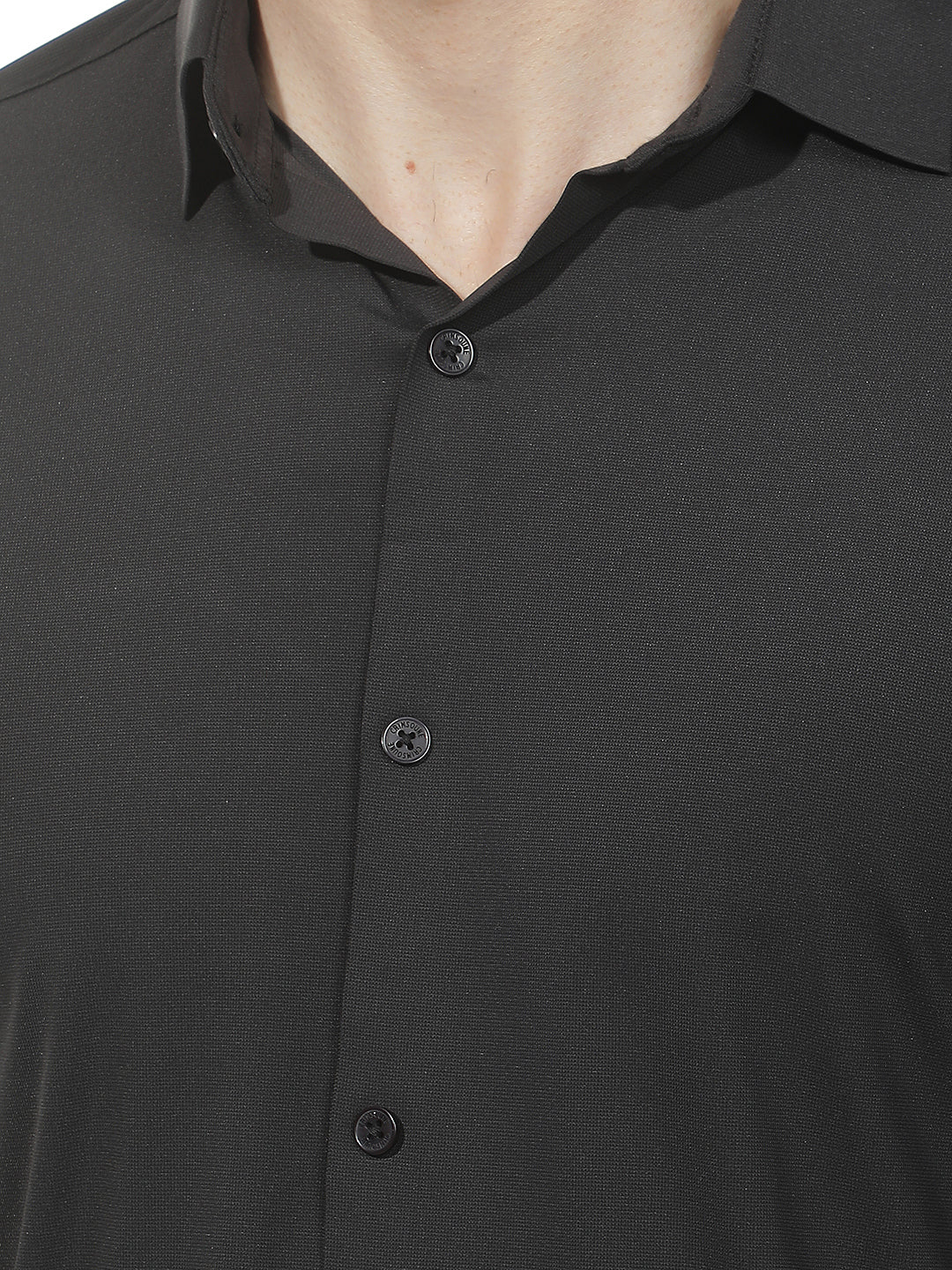 Chic Jet Black Shirt