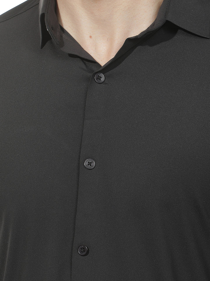 Chic Jet Black Shirt