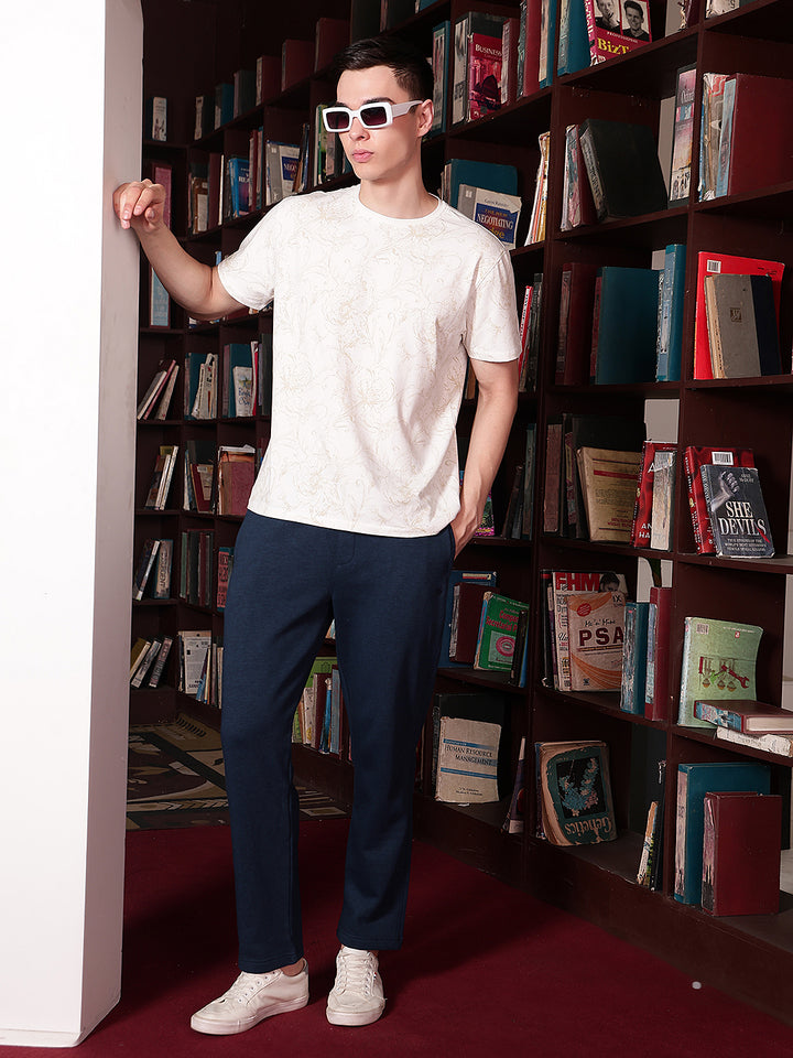 Minimalist Midnight Navy Navy Blue Trackpants