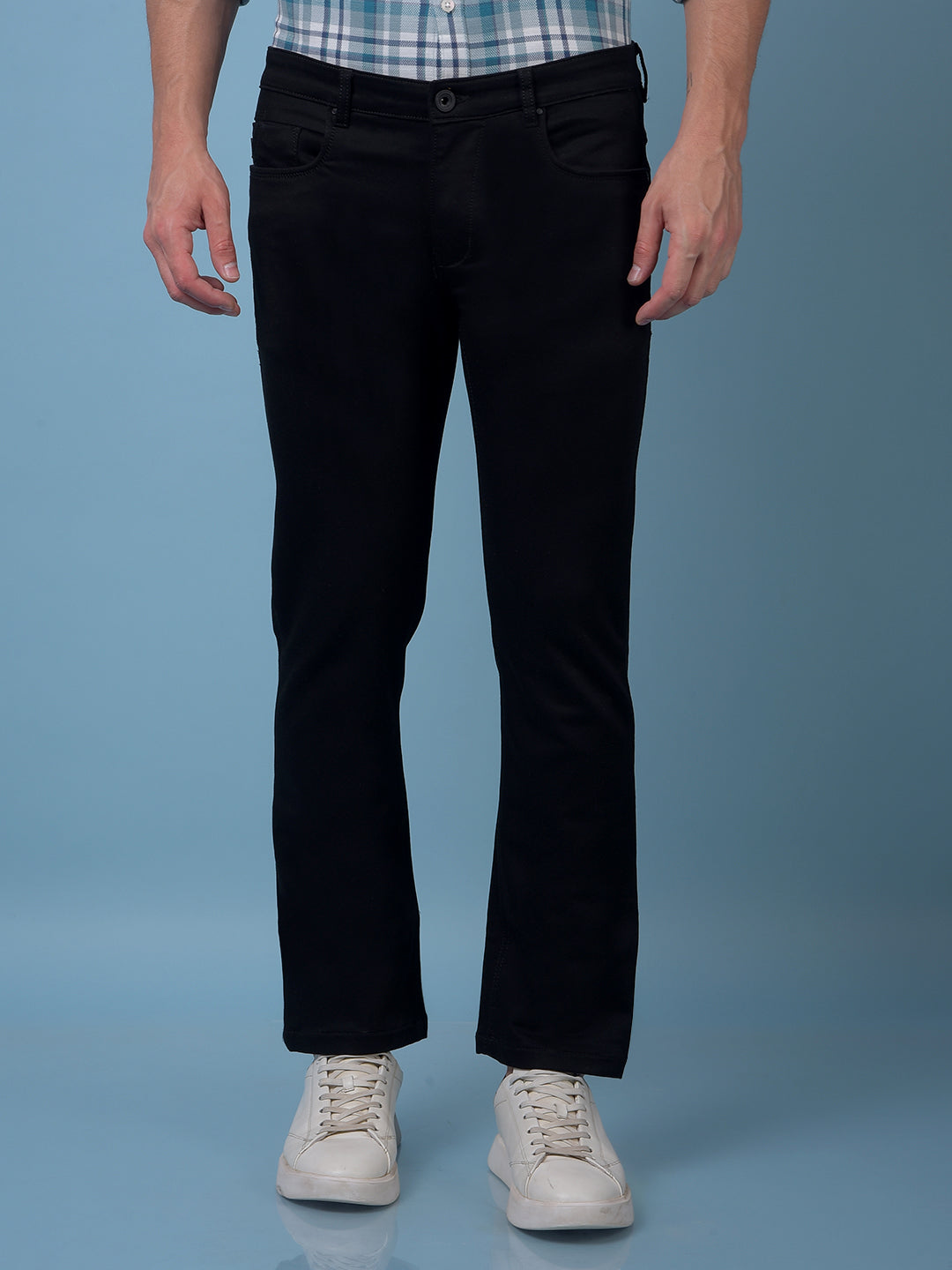 Black Straight Jeans