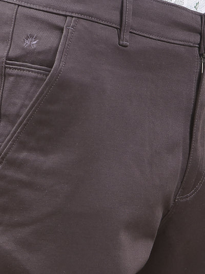 Monochrome Grey Slim Trousers