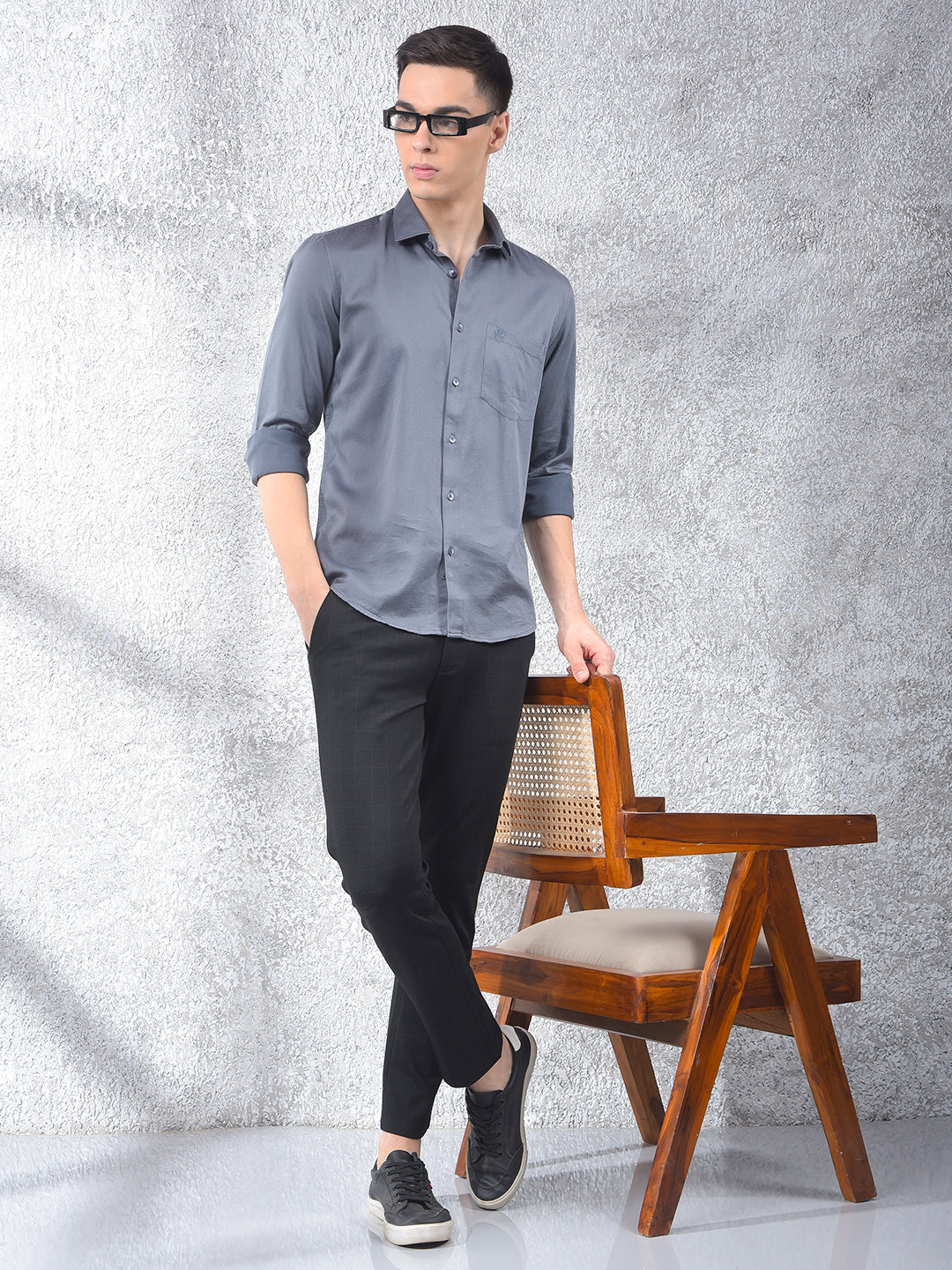 Fusion Tone Grey Shirt