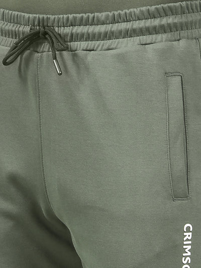 Olive Cotton Trackpants