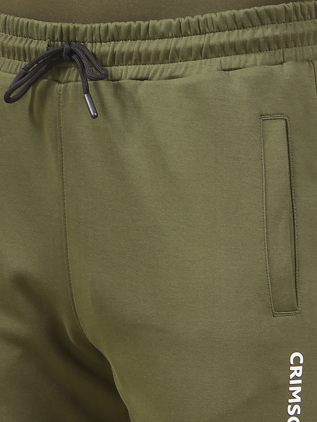 Olive Cotton Trackpants