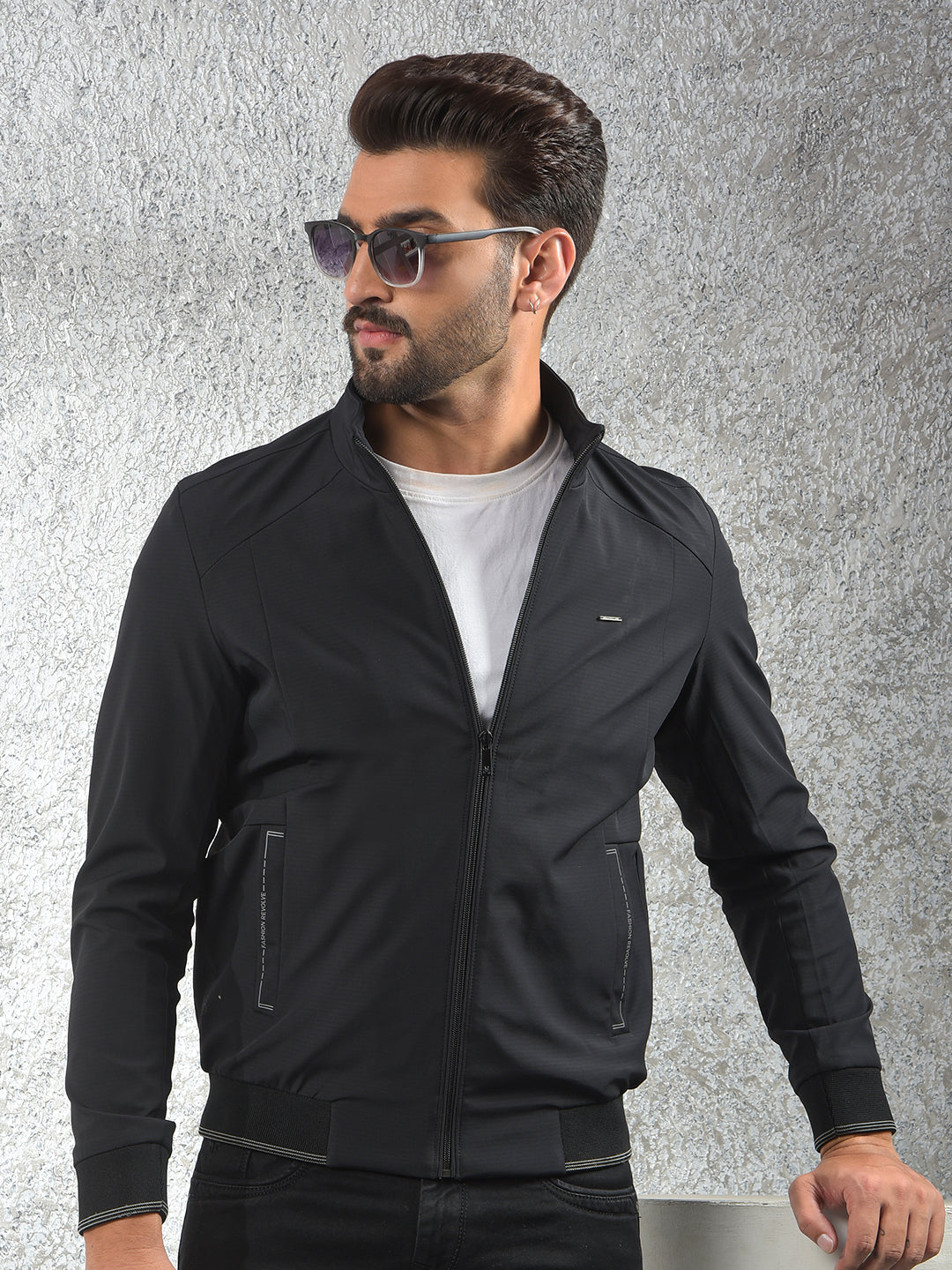 Trend-Forward Black Puffer Jacket
