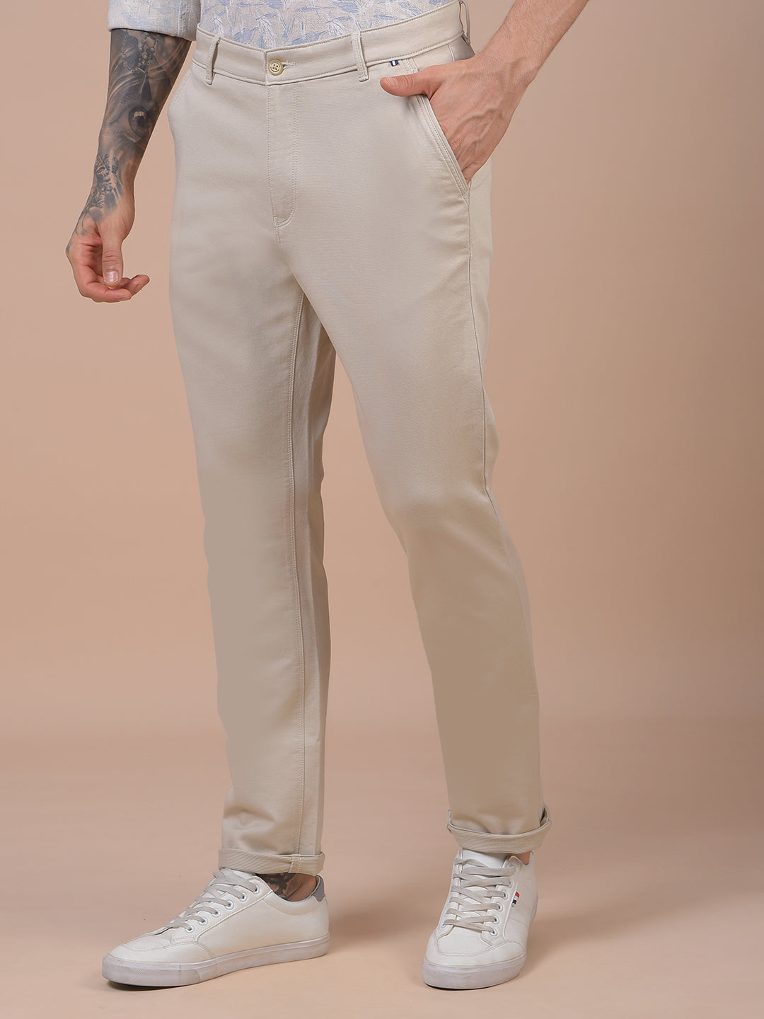 Chic Beige Trousers