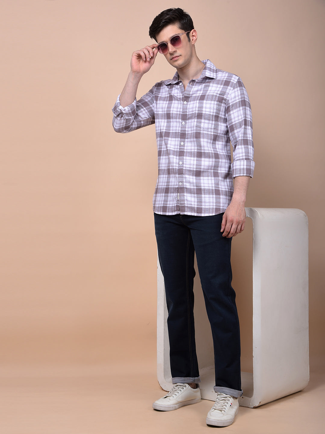 Iconic Navy Blue Straight Jeans