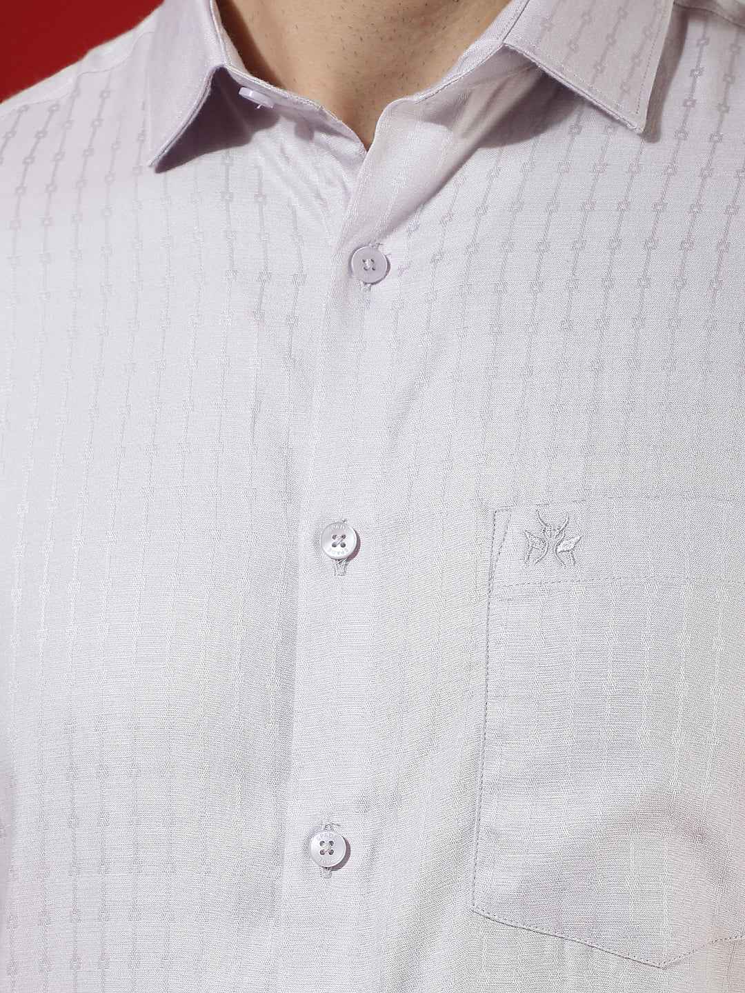 Purple Chic Print Shirt
