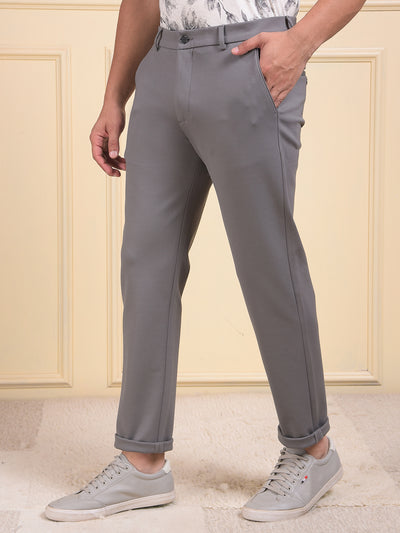 Grey Modern Trousers
