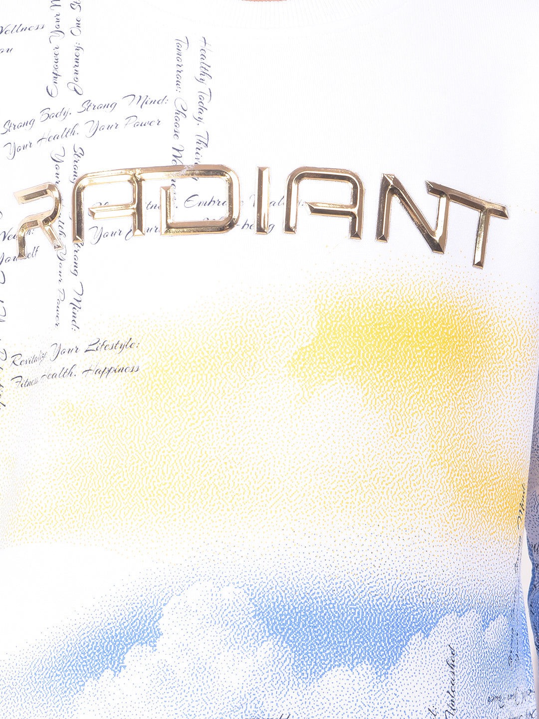 Multi-Color Abstract Print Sweatshirt