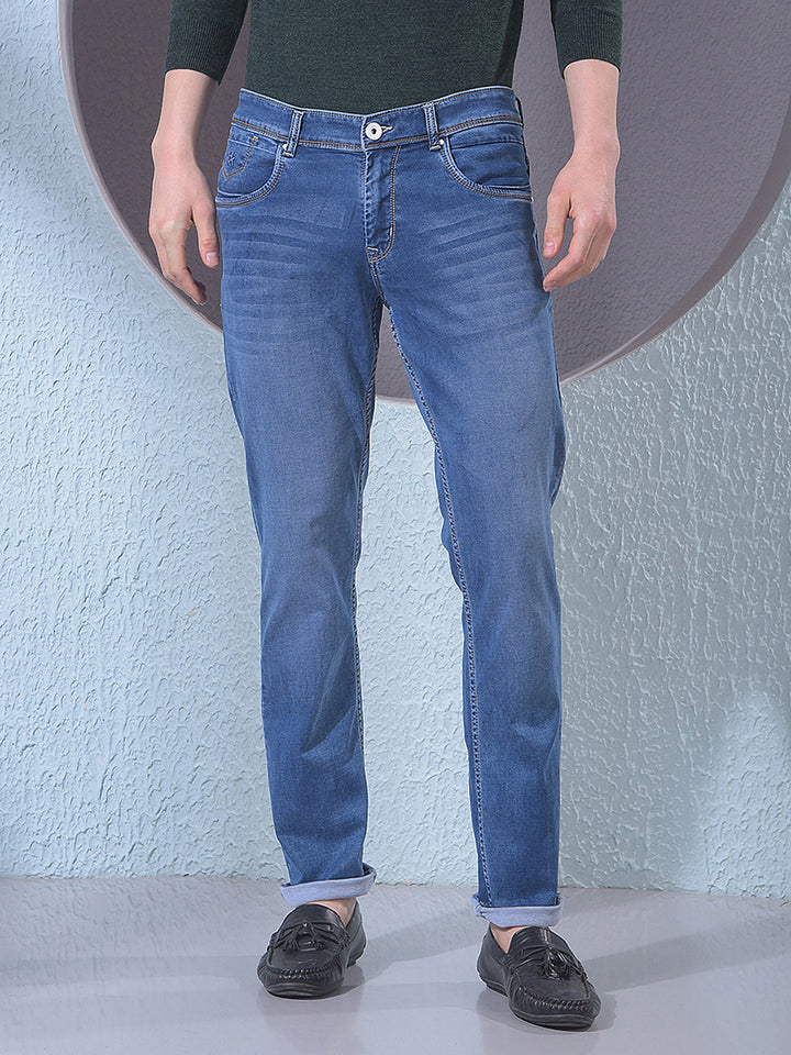 Classic Indigo Blue Jeans