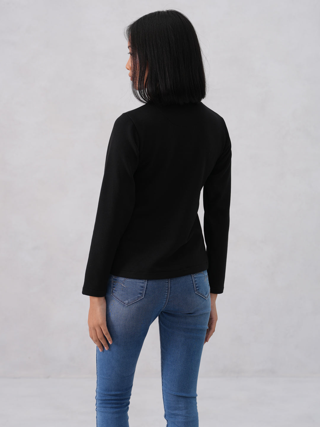 Classic Black Long Sleeve T-Shirt