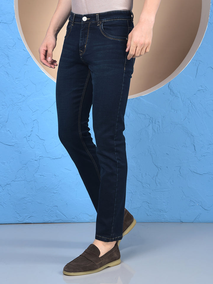 Urban Straight Blue Straight Jeans