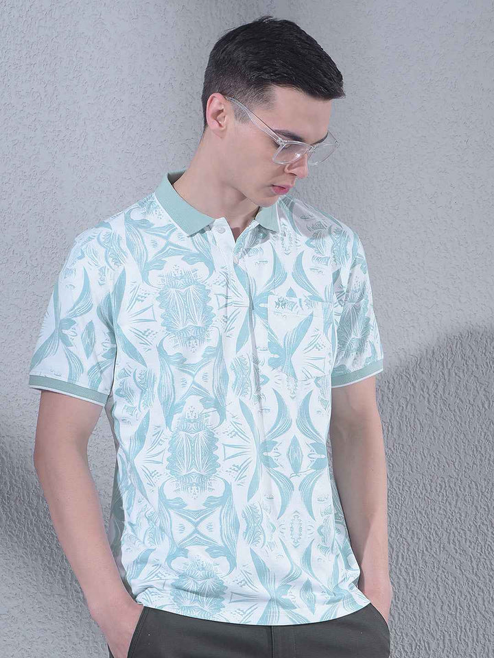 Green Printed T-Shirt