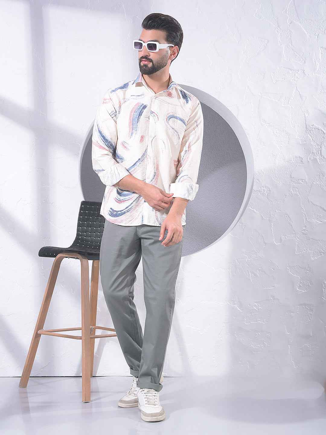 Multi-Color Printed Shirt