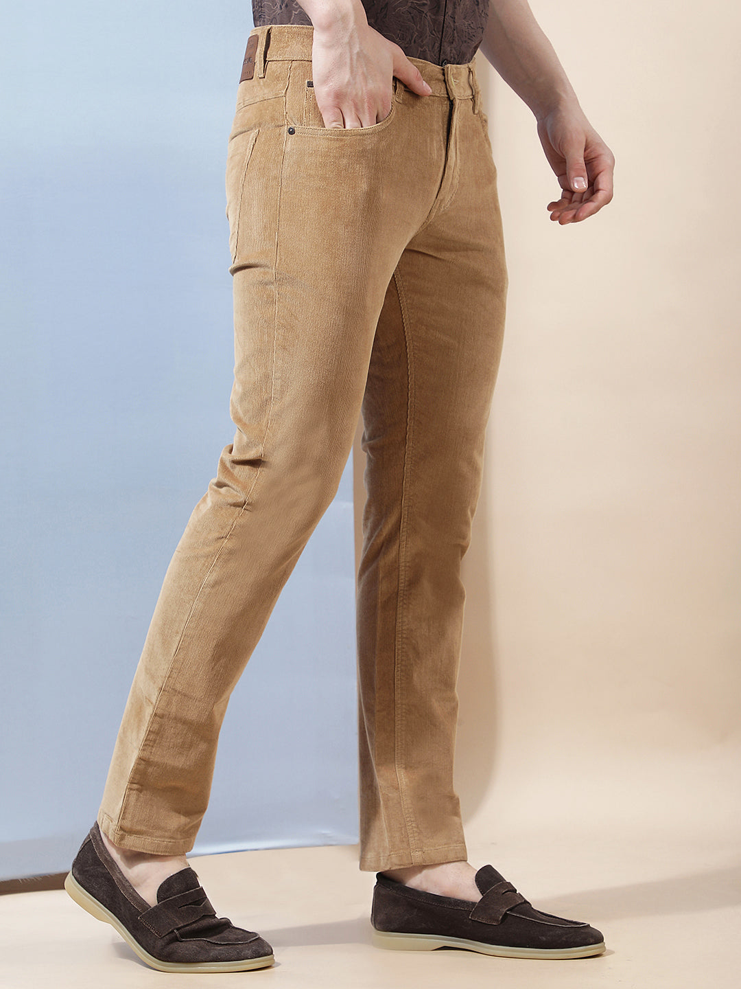 Essential Safari Khaki Corduroy Trousers