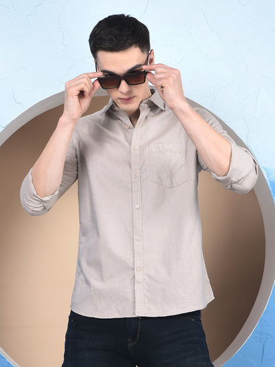 Fresh Beige Essential Shirt