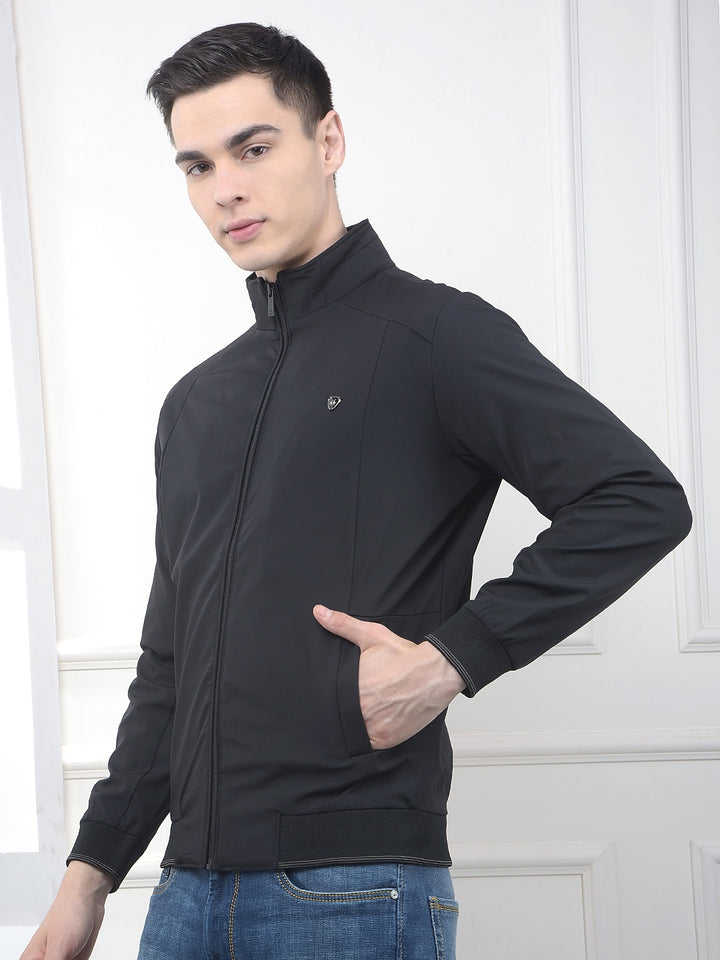 Trend-Forward Black Puffer Jacket