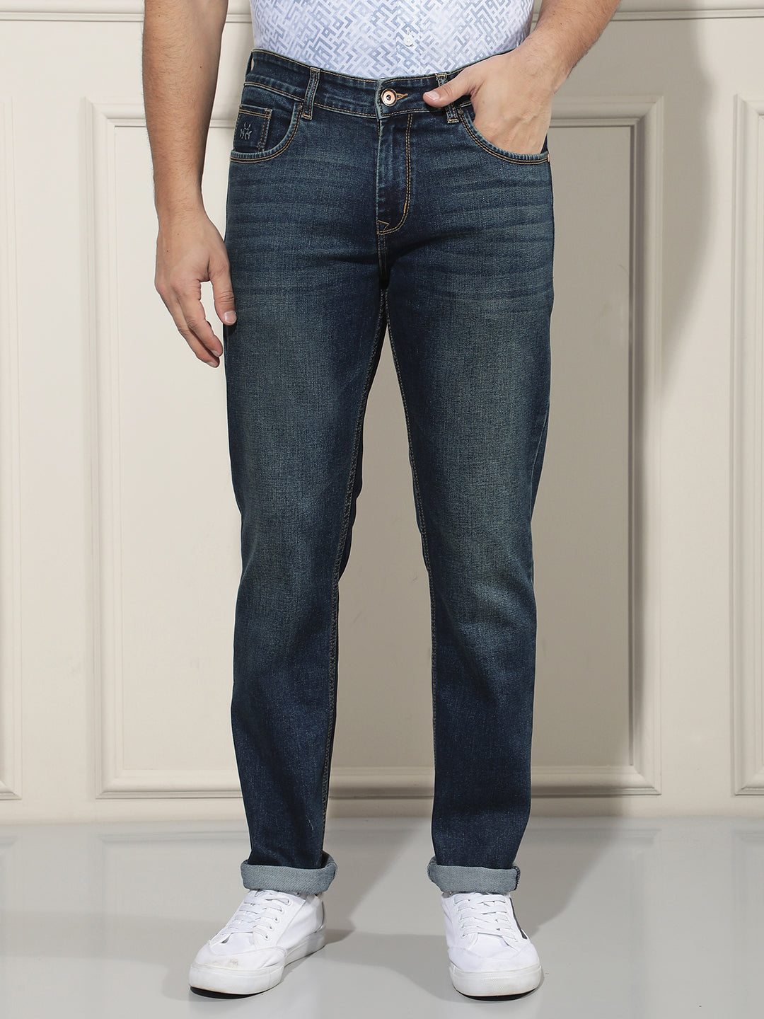 Modern Blue Everyday Casual Jeans