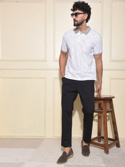Modish Black chino Trousers